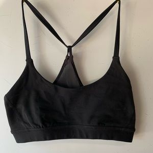 Prana black sports bra